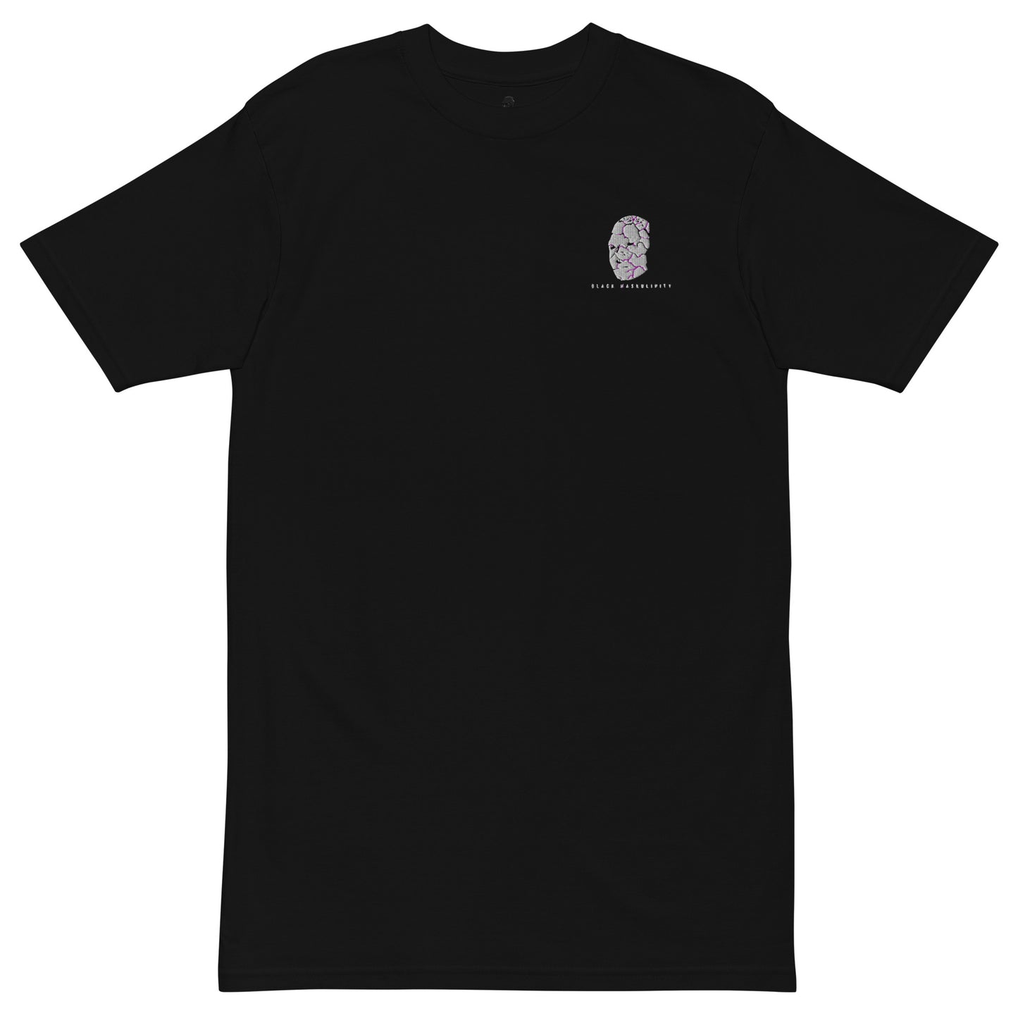 Black Maskulinity Shirt (White Logo)