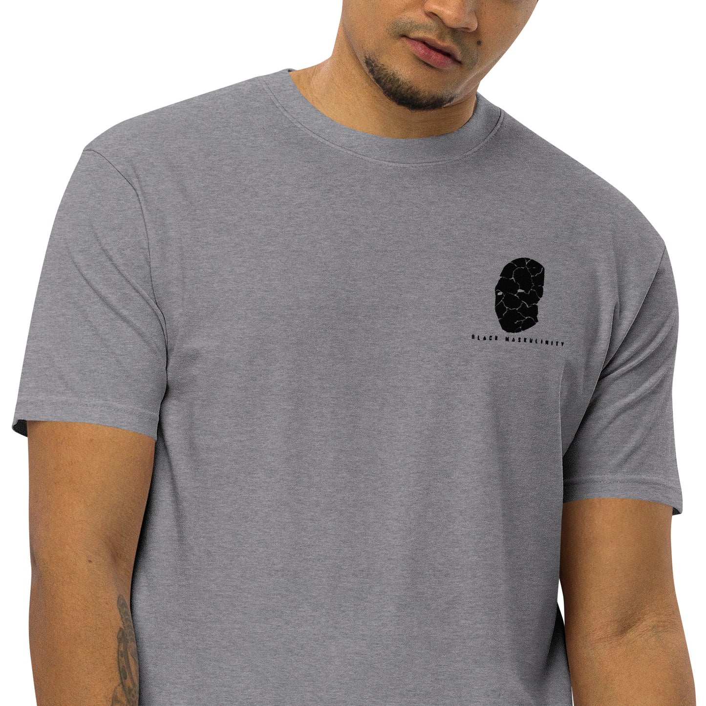 Black Maskulinity Shirt (Black Logo)